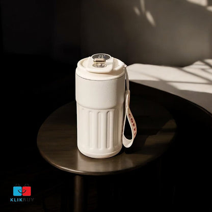 Thermos Bottle 450ml Smart Display Temperature 316 Stainless Steel Vacuum Cup Office Coffee Cup Business Portable Thermal Mug